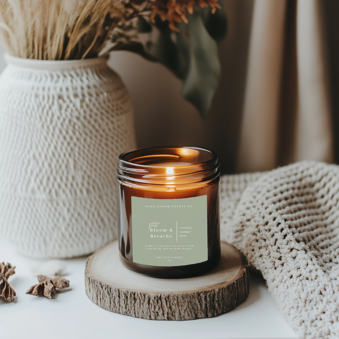 Pre-Order: Bloom & Breathe Candle