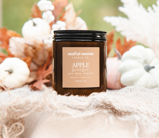 Apple Bourbon Candle
