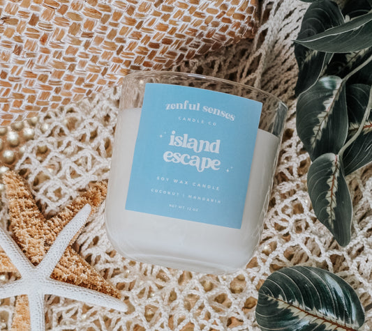 Island Escape Candle - Zenful Senses