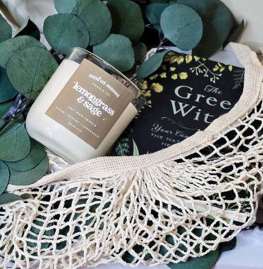 Lemongrass & Sage Candle - Zenful Senses