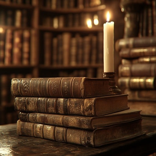 Book Store Candle